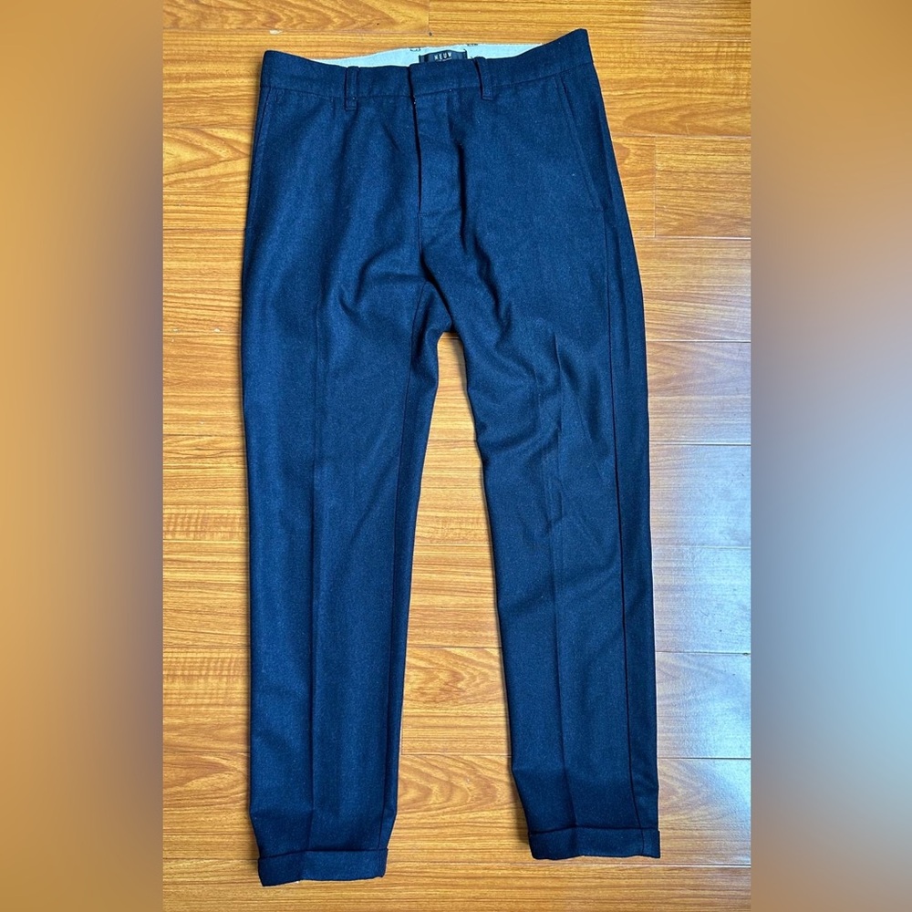 NEUW Black wool blend pant Size 29x32